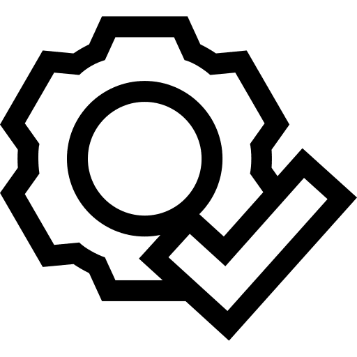 Easy installation installed gear check icon