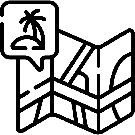 Map direction maps and location location icon