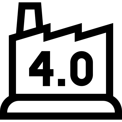Industry 40 industry 4.0 manufacturer industry icon
