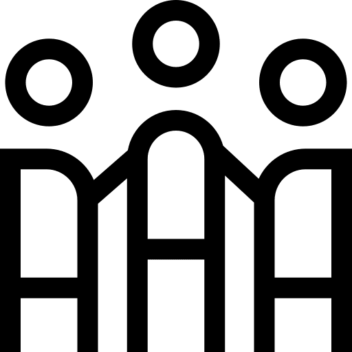 Intermediary meeting communications mediation icon