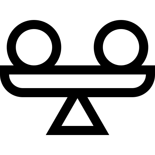 Stability stable equality stabilization icon