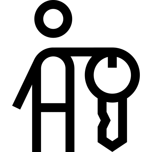 Locksmith user locksmith key icon