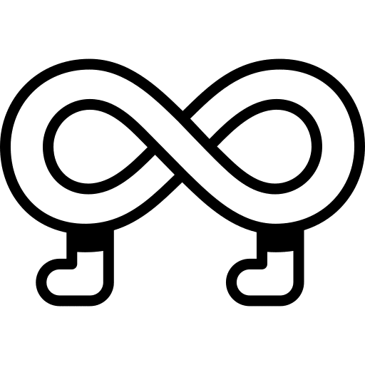 Infinity miscellaneous loop forever icon