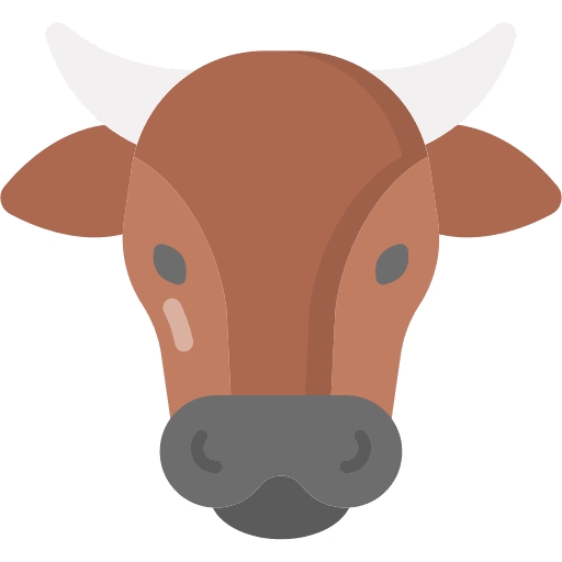 Sacred cow animals cultures animal kingdom icon