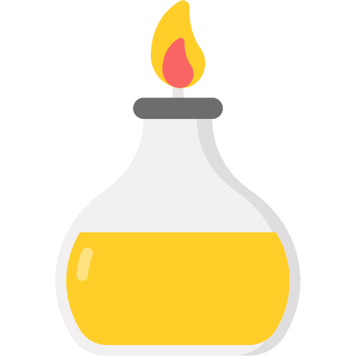 Oil lamp burn oil lamp illumination icon Oil lamp burn oil lamp illumination icon