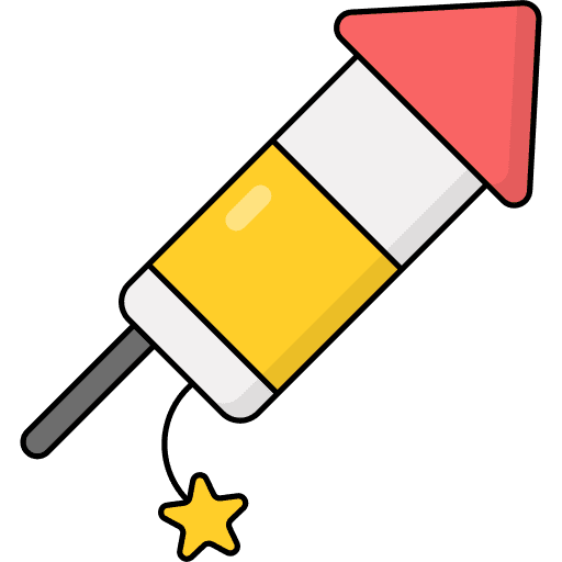 Fireworks fireworks party rocket icon Fireworks fireworks party rocket icon