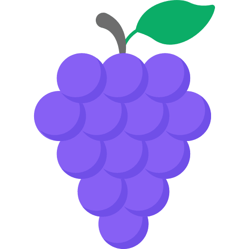 Grapes food and restaurant diet nutritive icon Grapes food and restaurant diet nutritive icon