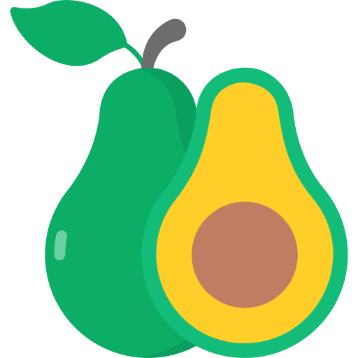 Avocado healthy food diet fruit icon Avocado healthy food diet fruit icon