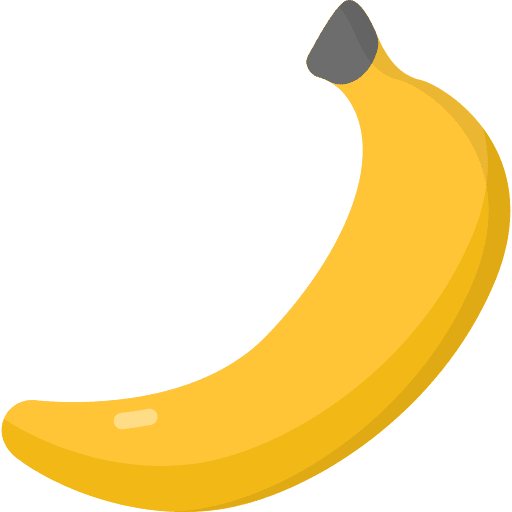 Banana diet fruit healthy food icon Banana diet fruit healthy food icon
