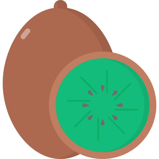 Kiwi nutritive healthy food organic icon Kiwi nutritive healthy food organic icon