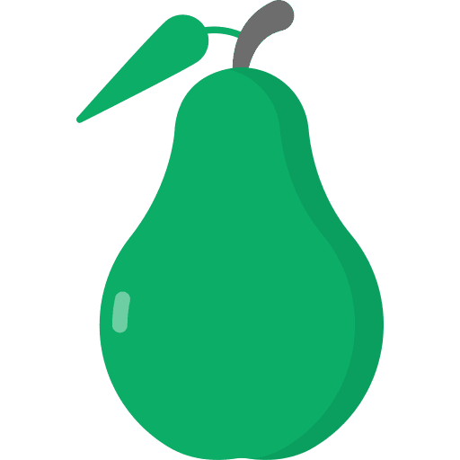 Pear pear healthy food organic icon Pear pear healthy food organic icon