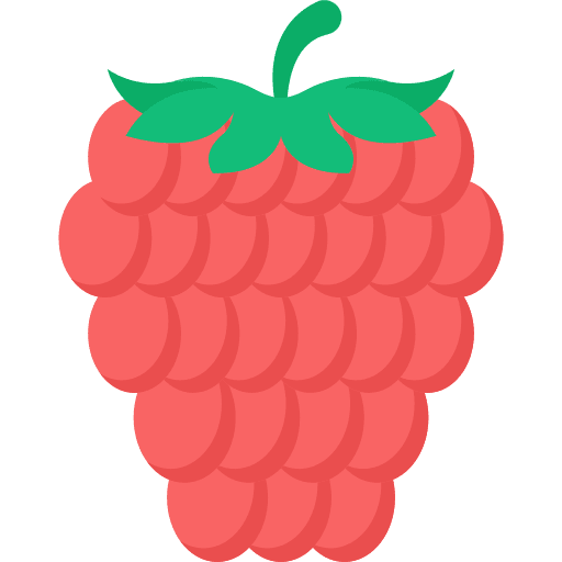 Raspberry organic food and restaurant diet icon Raspberry organic food and restaurant diet icon