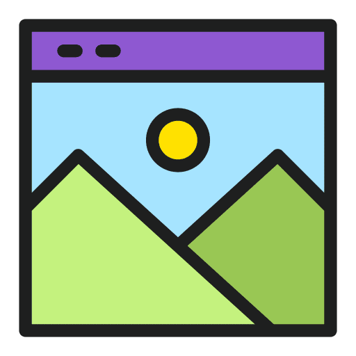 Gallery website seo and web slider icon Gallery website seo and web slider icon