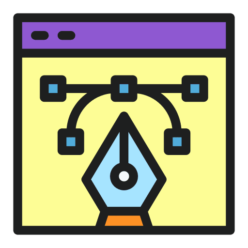 Design software graphic tool design icon Design software graphic tool design icon