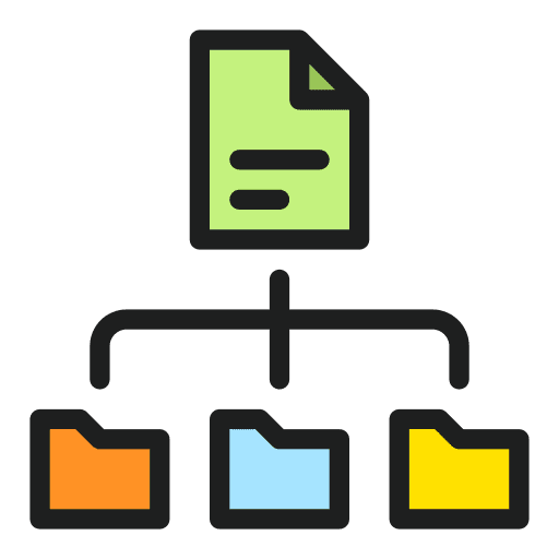 Diagram interface hierarchy file icon