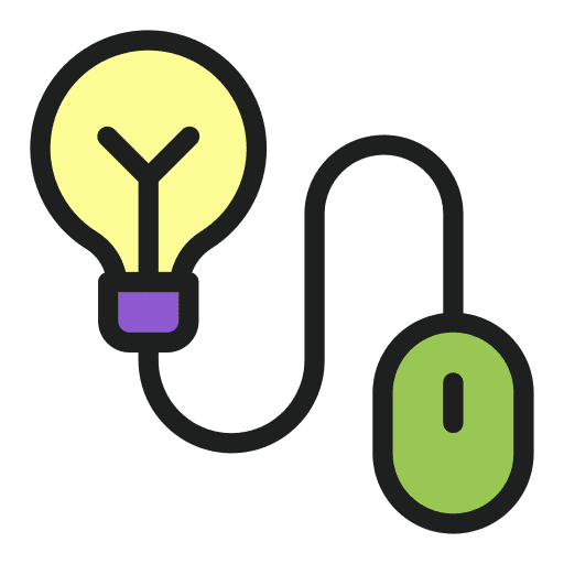 Idea lightbulb study education icon Idea lightbulb study education icon