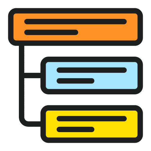 Flow chart business and finance statistics infographic icon Flow chart business and finance statistics infographic icon