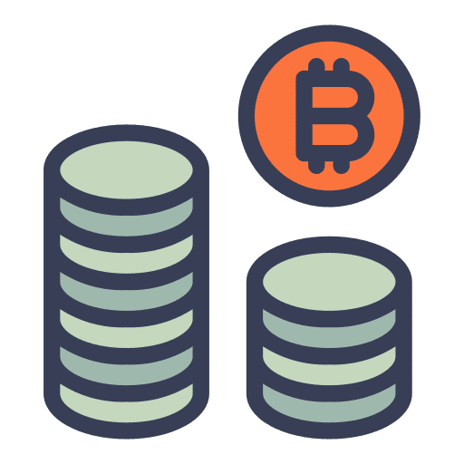 Bitcoin cryptocurrency money currency icon Bitcoin cryptocurrency money currency icon