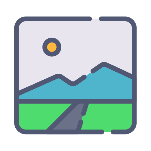 Picture photo files and folders painting icon Picture photo files and folders painting icon
