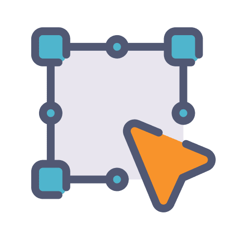 Vector edit tools anchor pointer icon Vector edit tools anchor pointer icon