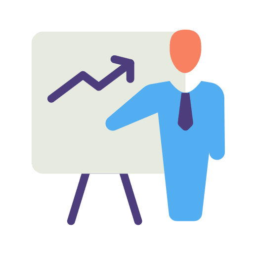 Presentation meeting presentation board icon Presentation meeting presentation board icon