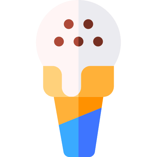 Ice cream summertime food and restaurant dessert icon Ice cream summertime food and restaurant dessert icon