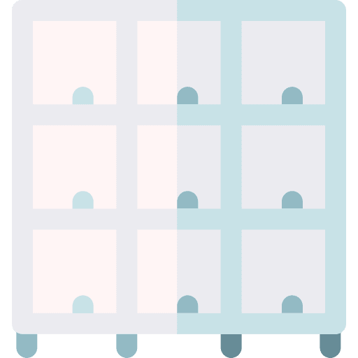 Lockers gym cabinet lockers icon