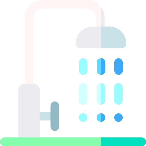 Shower shower hygiene wellness icon