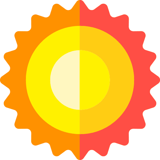 Sun warm meteorology summertime icon Sun warm meteorology summertime icon