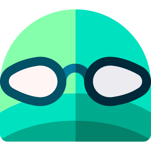 Swimming cap swimming cap goggles sports and competition icon Swimming cap swimming cap goggles sports and competition icon