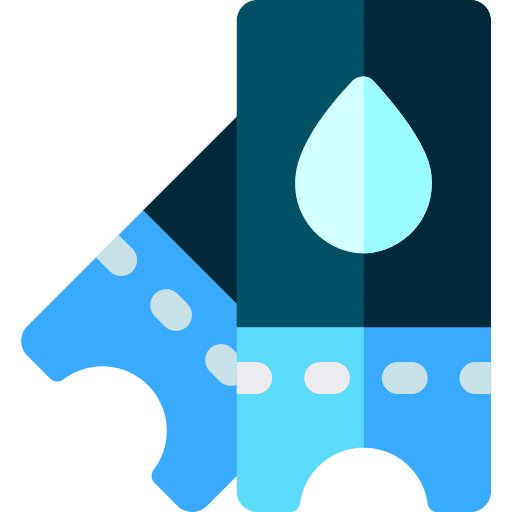 Ticket entertainment waterpark amusement park icon Ticket entertainment waterpark amusement park icon