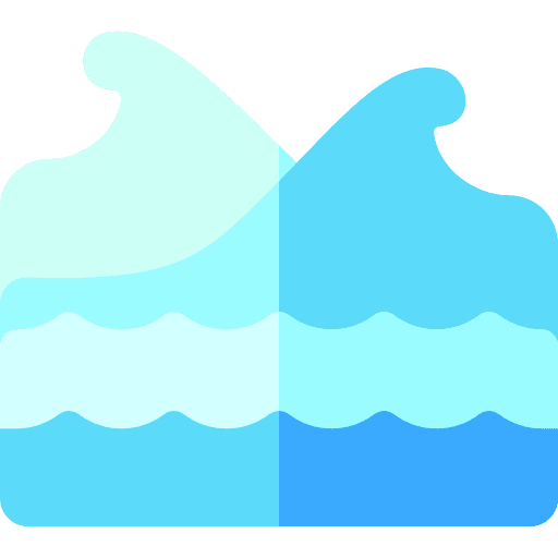 Waves waves summer beach icon Waves waves summer beach icon