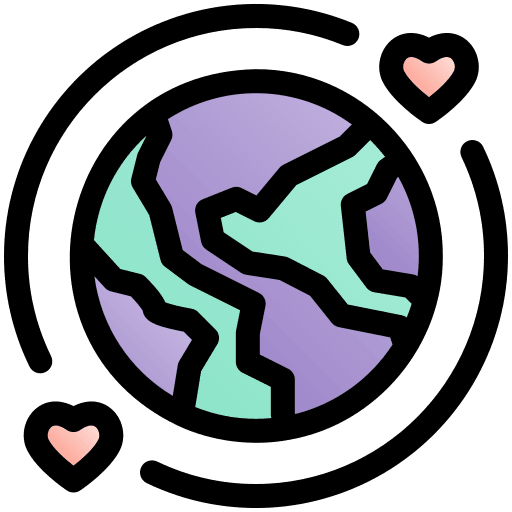 Globe globe love global icon Globe globe love global icon