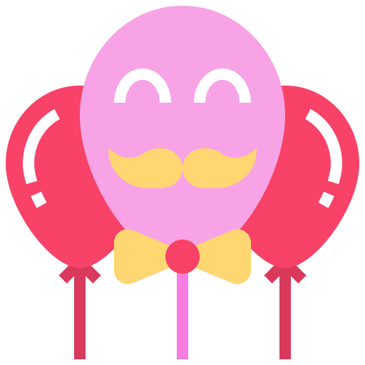 Ballon father dad love and romance icon