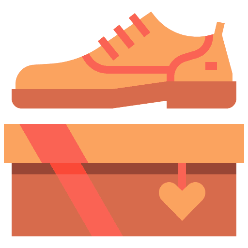 Shoes footwear elegant shoes icon
