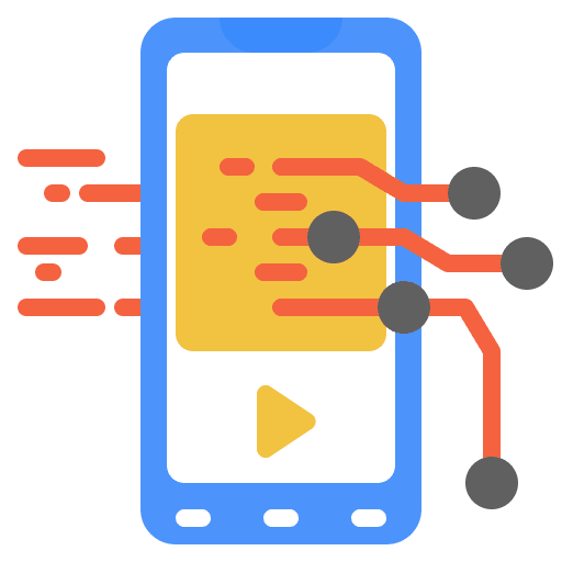 User data technology electronics digital transformation icon User data technology electronics digital transformation icon