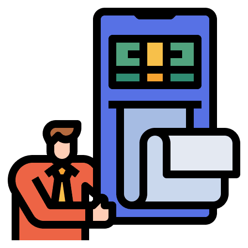 Bill bill bank financing icon Bill bill bank financing icon