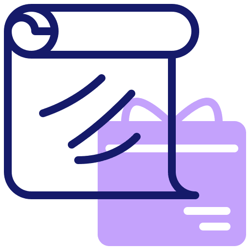 Wrapper gift wrapper paper icon Wrapper gift wrapper paper icon