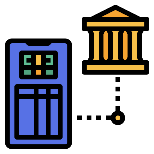 Online banking business and finance finance financing icon Online banking business and finance finance financing icon