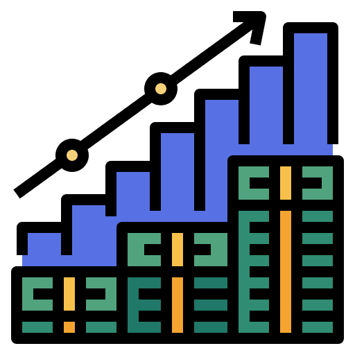 Profit business money banking icon Profit business money banking icon