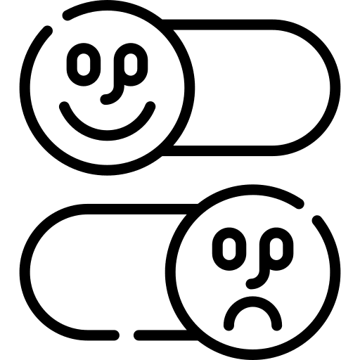 Review sad happy rating icon Review sad happy rating icon
