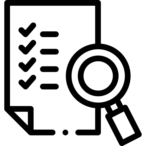 Compliant traceability overview search icon