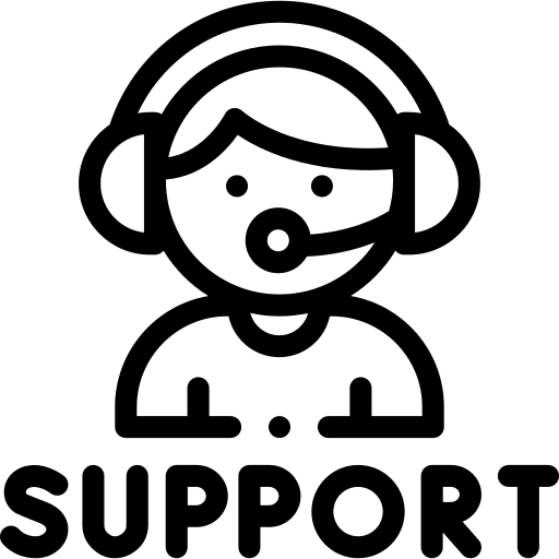 Help desk technical support customer service user icon