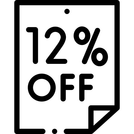 Discount sale discount percent icon
