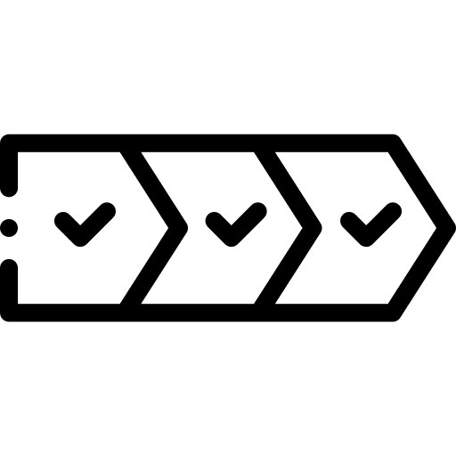 Value chain value industry manufacturer icon