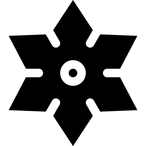 Shuriken cultures assasin shuriken icon Shuriken cultures assasin shuriken icon
