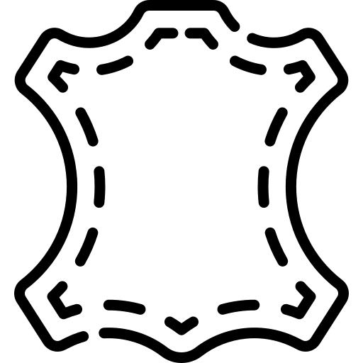 Leather textile shapes and symbols material icon Leather textile shapes and symbols material icon