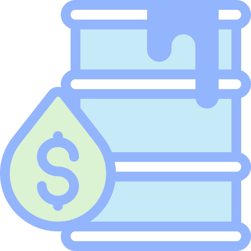 Crude oil fuel crude oil price icon