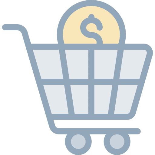 Shopping cart buy finance payment icon Shopping cart buy finance payment icon