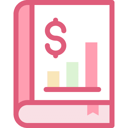 Analytics bar chart manual economy icon Analytics bar chart manual economy icon